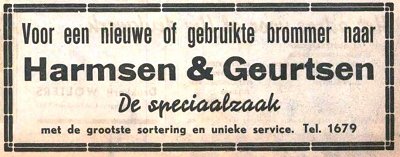 1961 Advertentie Reclame